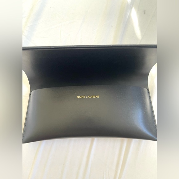 Saint Laurent SL 28 Metal - 001 Black/Grey Sunglasses YS000092 1220L1 61-17 - Picture 10 of 15